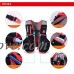 Ezyoutdoor Professional 5L Red&Black Vest Backpack Lightweight Adjustable Hydration Pack Vest Mochilas for Race Running Climbing Ski Hiking Cycling - B073DV6JPS